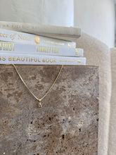 Load image into Gallery viewer, mini bubble initial necklace