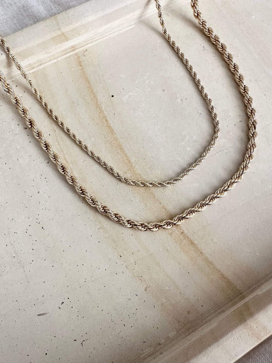 mini blake rope necklace